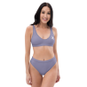 Bikini ECO high-waisted (digital lavender)