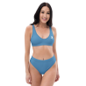 Bikini ECO high-waisted (tranquil blue)